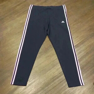 Women’s XL Adidas Tight Fit High Rise Full Length Style Leggings Purple NWT